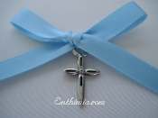 107B.  Baptism Pins with Elegant Cross Pendants